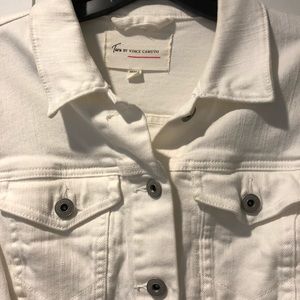 White denim jacket